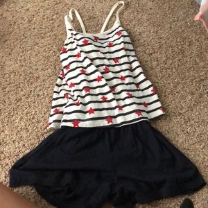 american flag romper from the gap